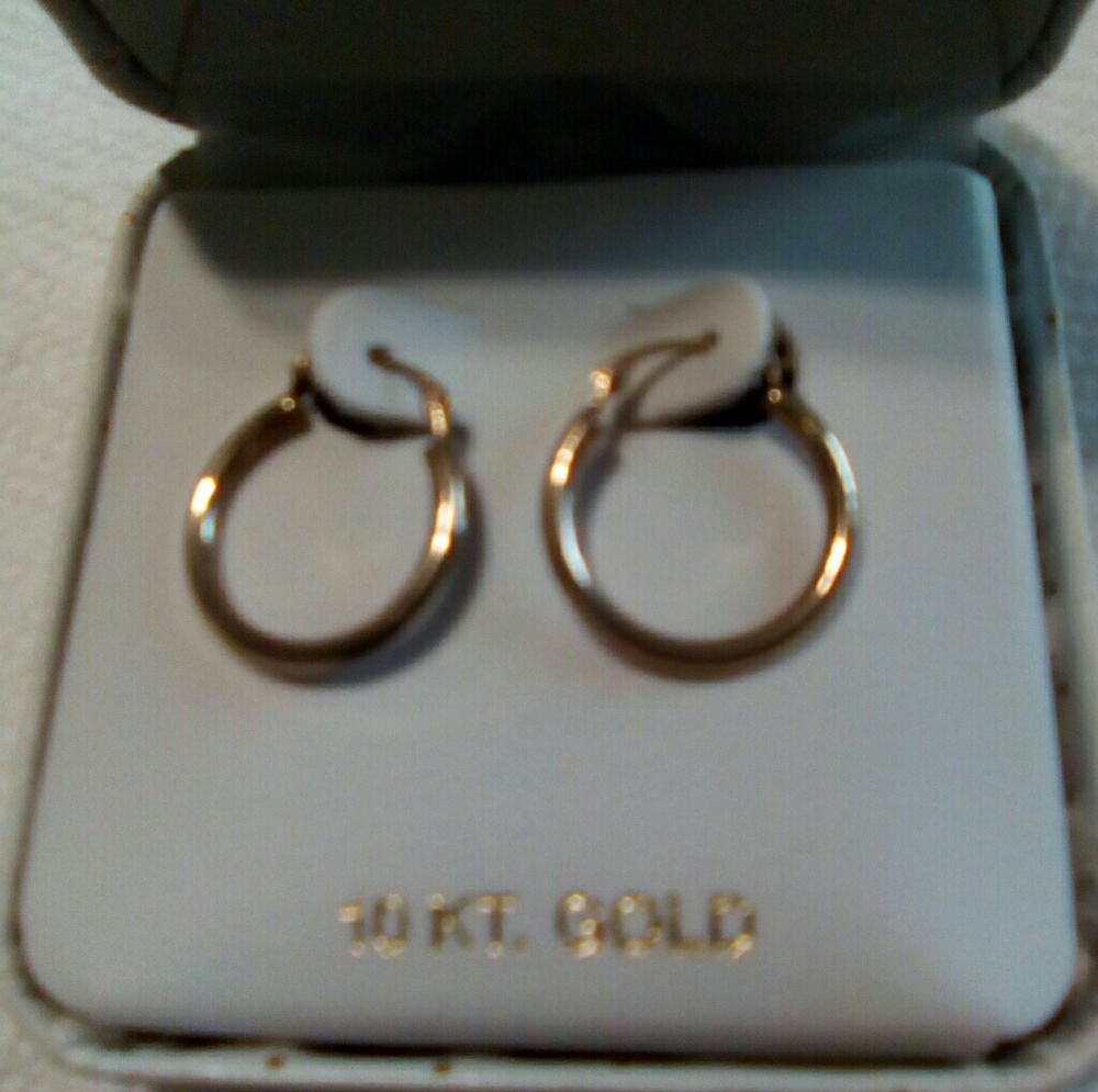 Round Hoop earrings